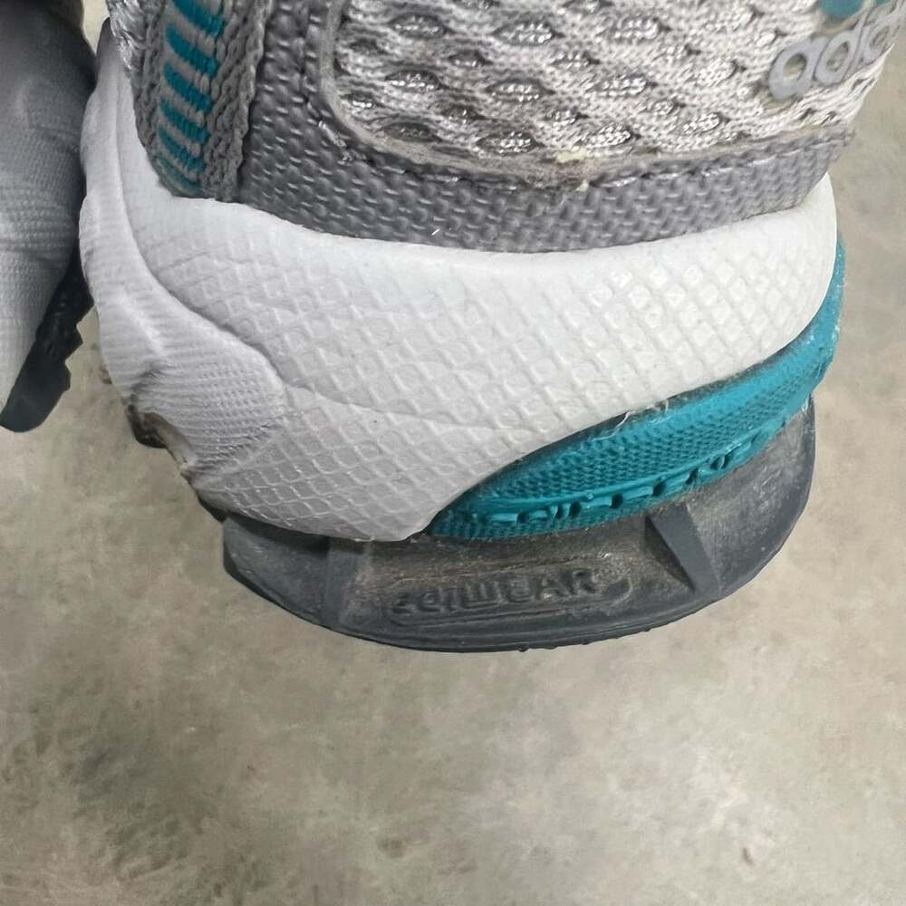 Adidas Kanadia TR Hiking Shoes Gray Blue Adiwear - Picture 12 of 16